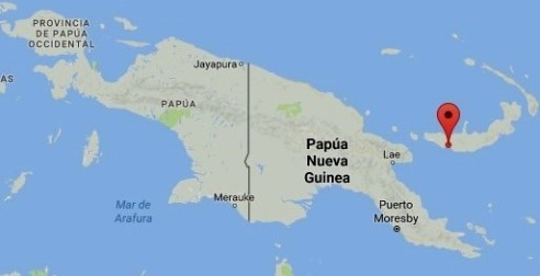 Papua Nueva Guinea Kandrian 05 mar 2017