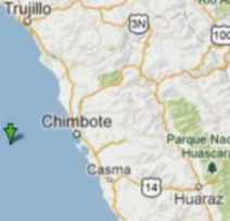 sismo ancash chimbote 21 ene 2013