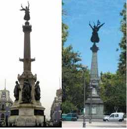 monumento 2 mayo robado por chile