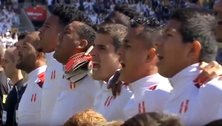 himno Peru N Zelanda nov 2017