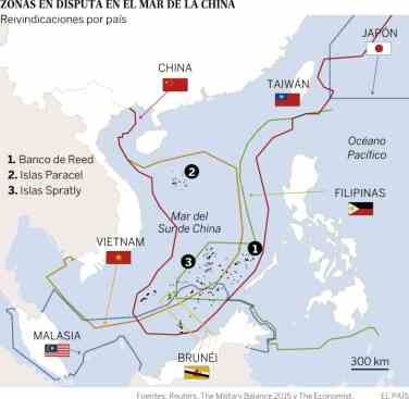 disputa mar China