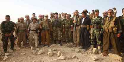 kurdos echan al EIIL de Kobani