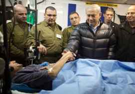 Netanyahu terroristas heridos