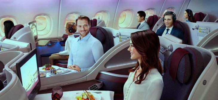 business class Qatar Airways