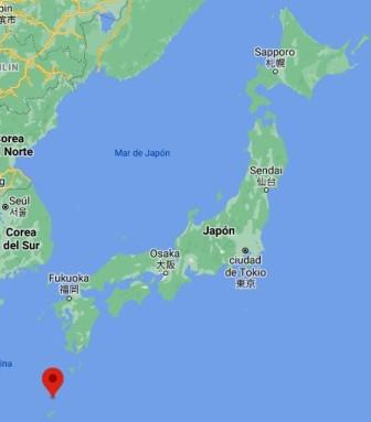 Japon islas Tokara abr 2021