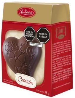 chocolate corazon La Iberica