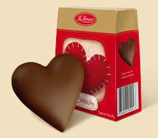 corazon de chocolate