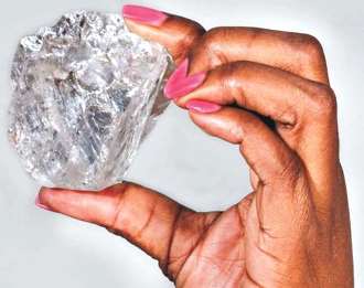 diamante blanco Bottswana 1111q AFP