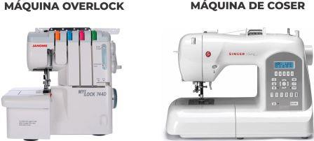 overlock vs maquina de coser