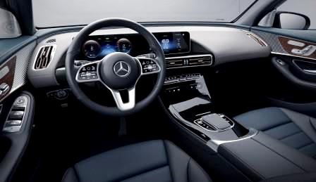 Mercedes Benz EQC 2019 interior