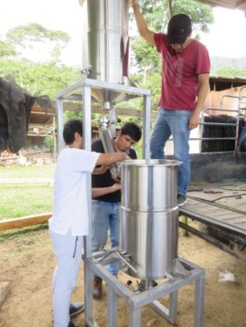 proyecto bioreactor sistema de fermentacion cafe