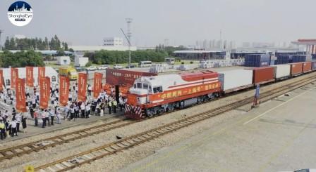 primer tren Shanghai Hamburgo 2021
