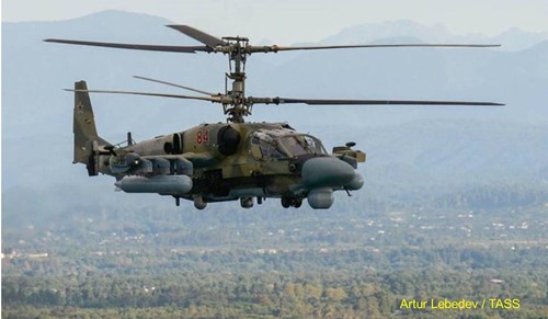 Helicptero de combate Ka 52M Alligator Rusia