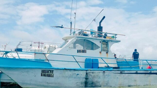 pesquera ecuatoriana decomisada mar 2022