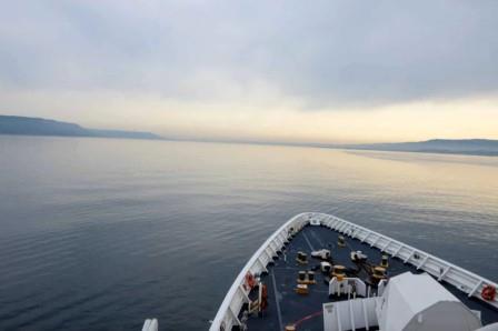 USCGC Hamilton entra Mar Negro