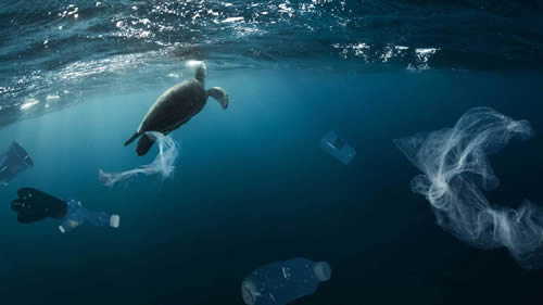 mar contaminacion con plastico