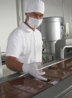chocolate produccion