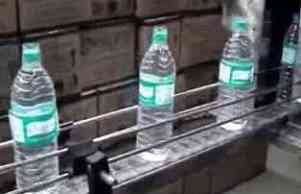 botellas agua planta