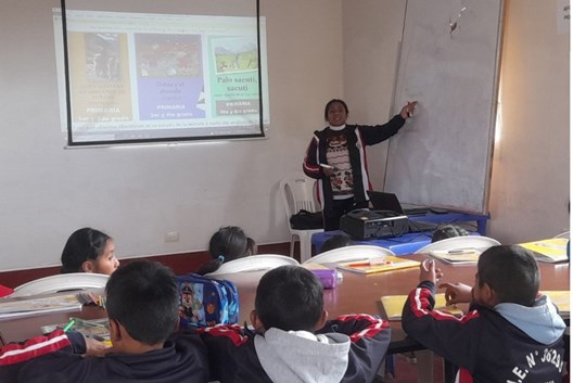 escolares tambo Huancavelica abr 2024