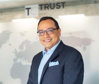 James Hernandez presidente y cofundador de Trust Corporate