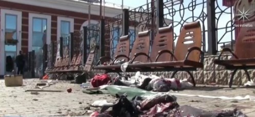 ucrania ataca Kramatorsk abr 2022