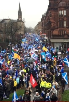 marcha independencia Scotland ene 2020