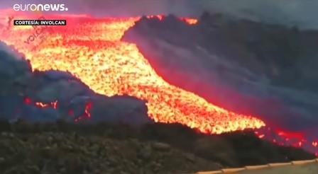 lava Cumbre Vieja 15 oct 2021