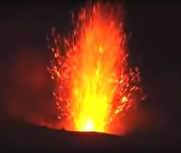 volcan Stromboli dec 2018