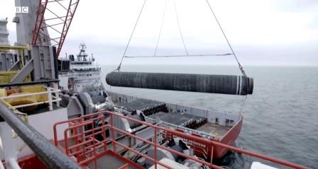 Nord Stream 2 tubo BBC
