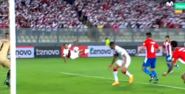 gol Peru Paraguay Yotun mar 2022