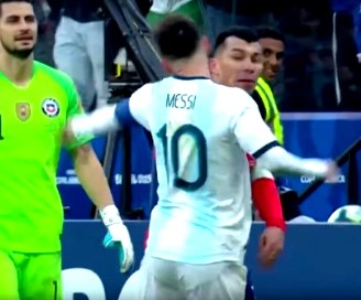 Messi expulsion jul 2019