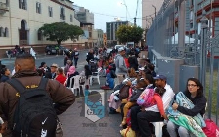venezolanos esparan repatriacion Lima may 2019