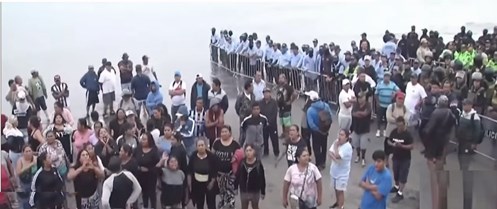 pescadores protestan parq acuat Chorrillos ene 2024