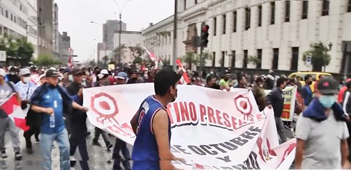 marcha El Pino contra hampa venezuela nov 2023