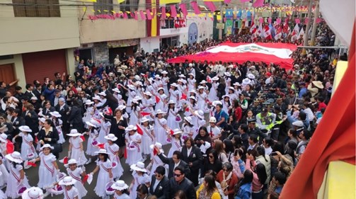 procesion bandera Tacna 2023 RadioUno
