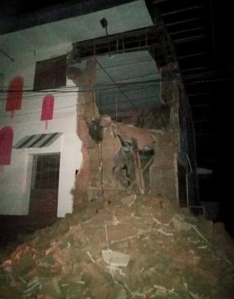 casa dano terremoto 26 may 2019