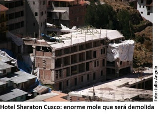 construccion Sheraton Cusco
