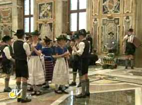 baile bavaria cumpleanos benedicto xvi