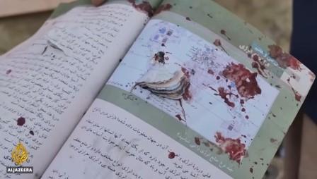 atentado escuela ninas Kabul cuaderno may 2021