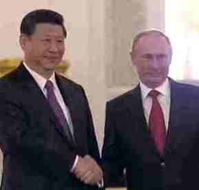 Xi Jing Ping Vladimir Putin