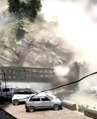 caida puente aluvion Himachal Pradesh jul 2021