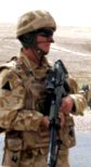 soldado britanico en Irak