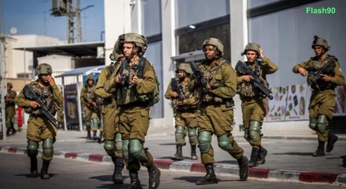 israelies patrullan Sderot