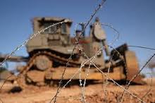 bulldozer frontera israelie