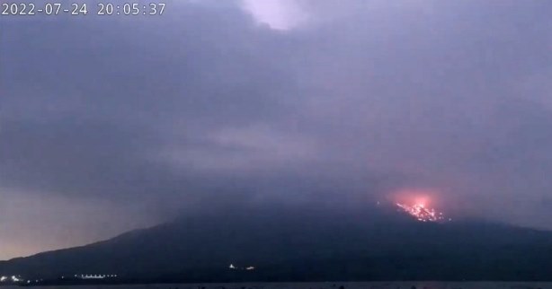 volcan Sakurajima jul 2022