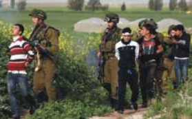 ninos palestinos soldados israel