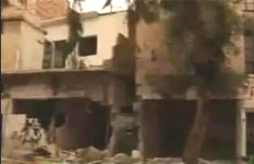 casas bombardeada siria