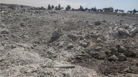 crater zona terrorista Idlib misil hipersonico