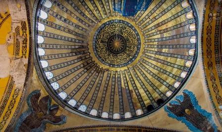 Hagia Sofia cupula interior