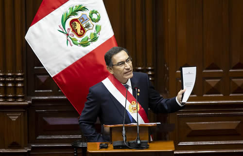 Martin Vizcarra propuesta adelanto elecciones